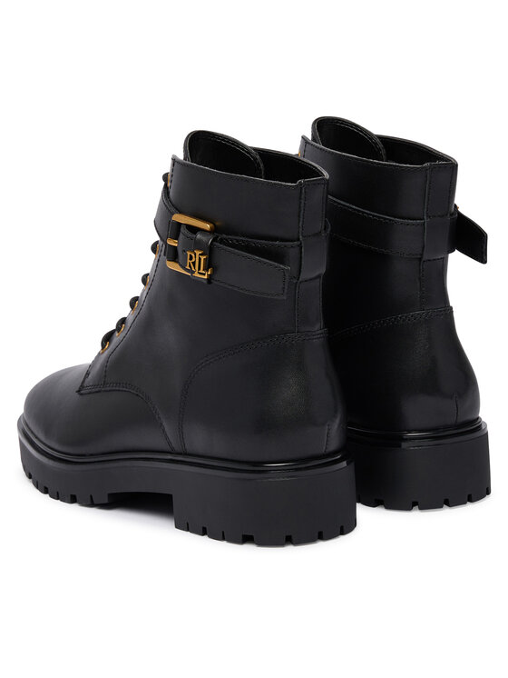 LAUREN RALPH LAUREN Gležnjače LAUREN RALPH LAUREN Allyson Logo Bo Bte 802P12046001 Crna