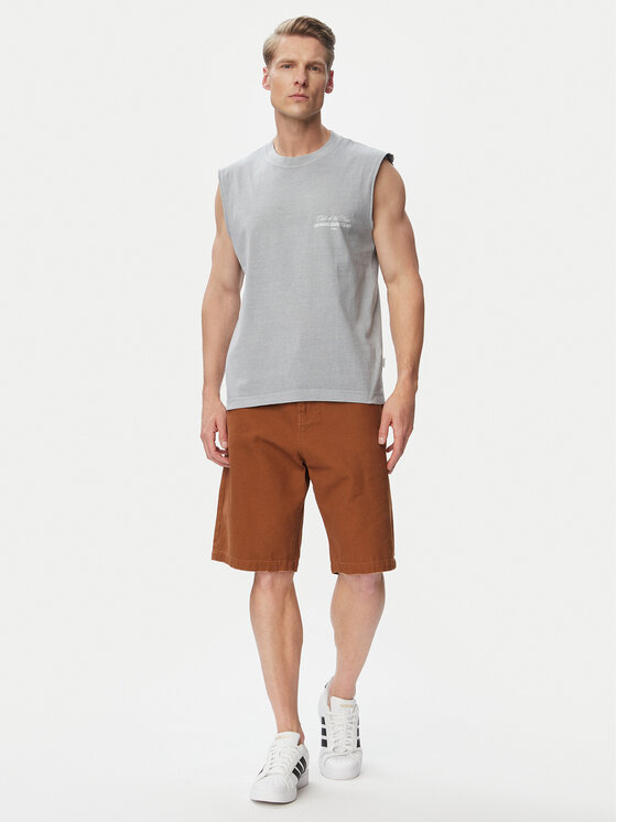 Jack & Jones Jack & Jones Camiseta sin mangas Cassis 12295076 Azul claro Regular Fit