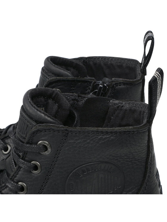 Palladium Outdoorová obuv Palladium Pampa Zip Lth Ess 76888-008-M Čierna
