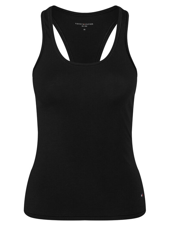 Tommy Hilfiger Tommy Hilfiger Conjunto de tops UW0UW05748 Negro Regular Fit