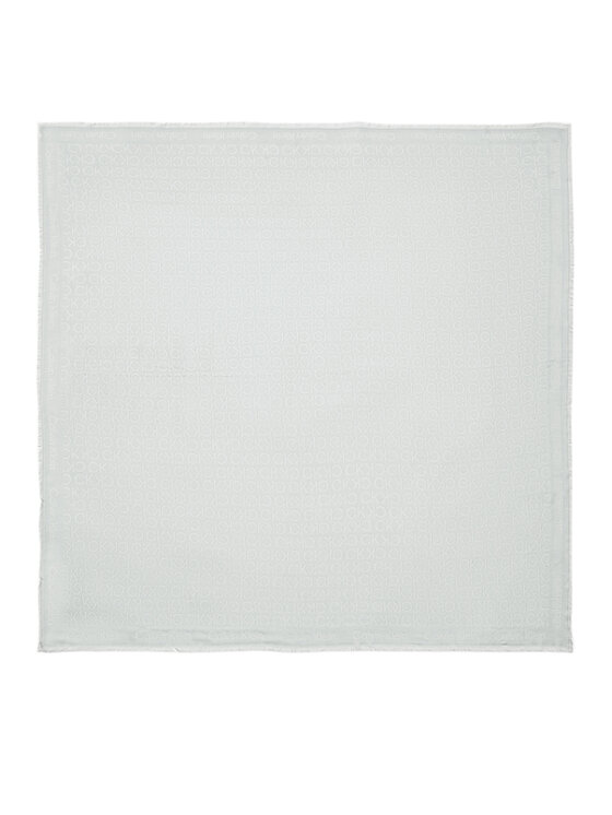 Calvin Klein Šátek Calvin Klein Monogram Jacquard Scarf 130X130 K60K608779 Šedá