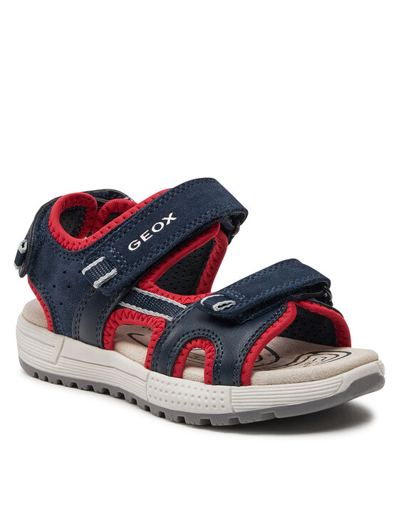 Geox Basutės Geox J Sandal Alben Boy J35AVA 01520 C0735 S Tamsiai mėlyna