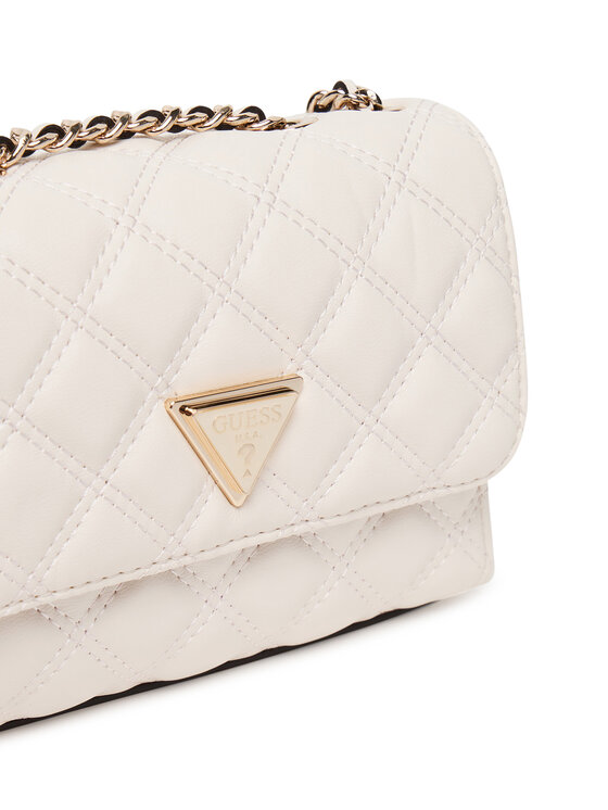 Guess Geantă Guess Giully II Mini HWQG96 73740 Alb