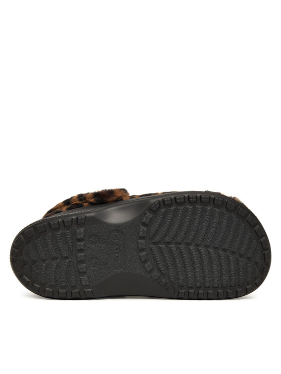 Crocs Тапочки Crocs Classic Unfurgettable Animal Clog 212002 Коричневий