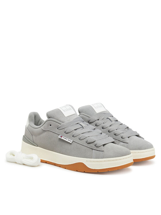 Tommy Jeans Laisvalaikio batai Tommy Jeans Tjm Skater Sneaker EM0EM01607 Pilka