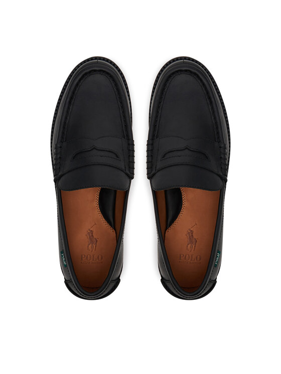 Polo Ralph Lauren Μοκασίνια Polo Ralph Lauren Jett Lug-Sole 803961420001 Μαύρο