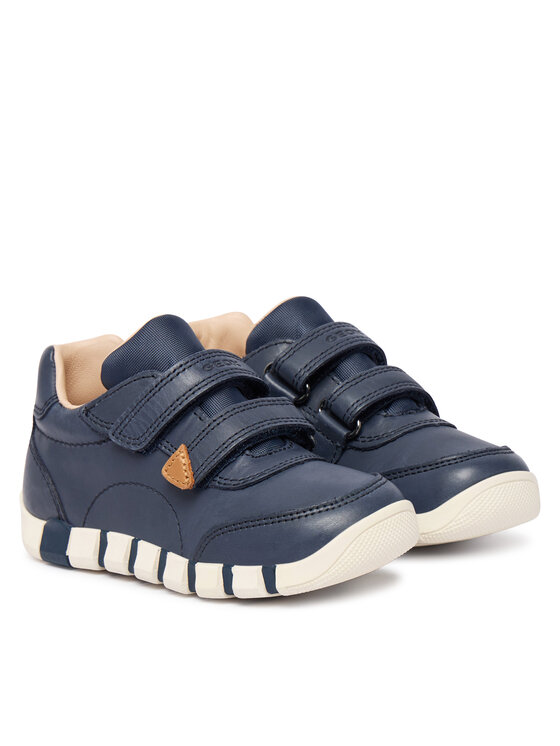 Geox Sneakersy Geox B Iupidoo Boy B5655B 000CL C4002 Granatowy