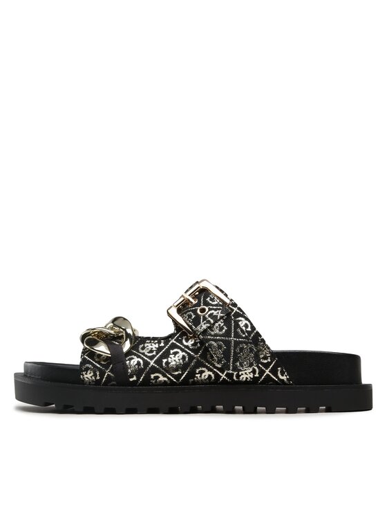 Guess Шльопанці Guess Fatema FL6FAT FAL03 Чорний