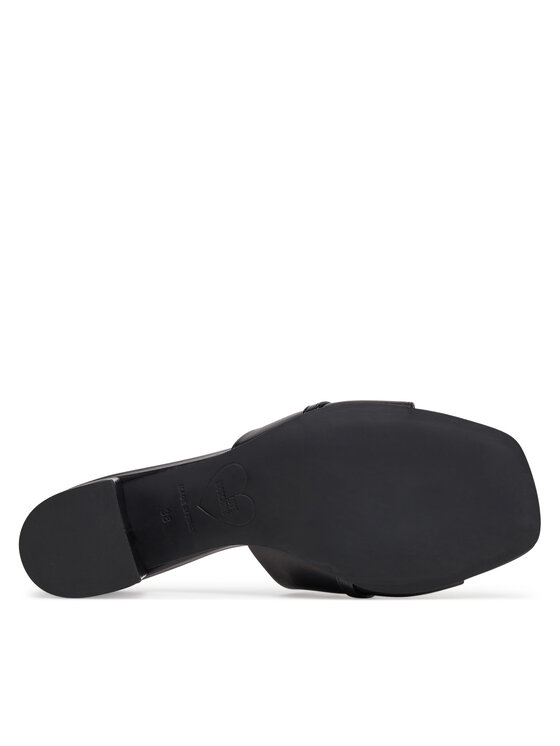 LOVE MOSCHINO Шльопанці LOVE MOSCHINO JA28075G1MIA400A Чорний