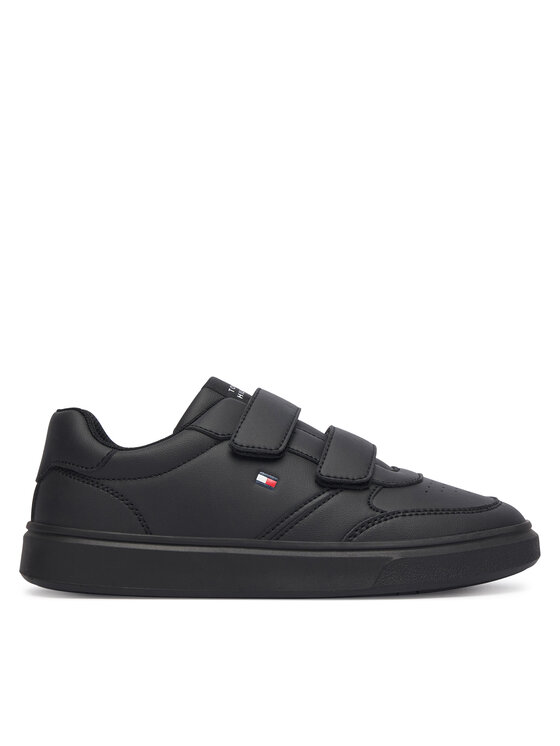 Tommy Hilfiger Zapatillas Tommy Hilfiger Low Cut Velcro Sneaker T3X9-35240-1355 S Negro