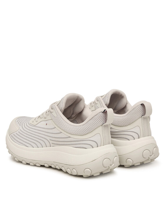 Tommy Hilfiger Sneakersy Tommy Hilfiger The Canyon X Knit FW0FW09674 Szary jasny