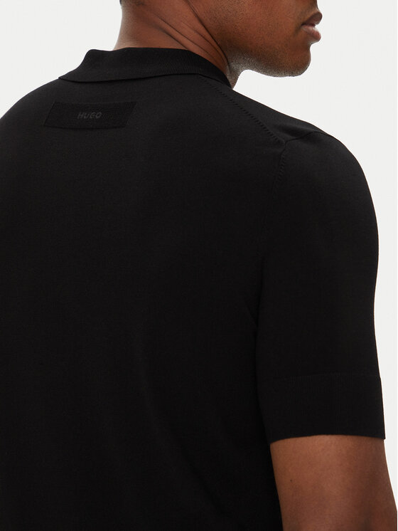 HUGO HUGO Polo marškinėliai San Peter-CV 50536672 Juoda Regular Fit