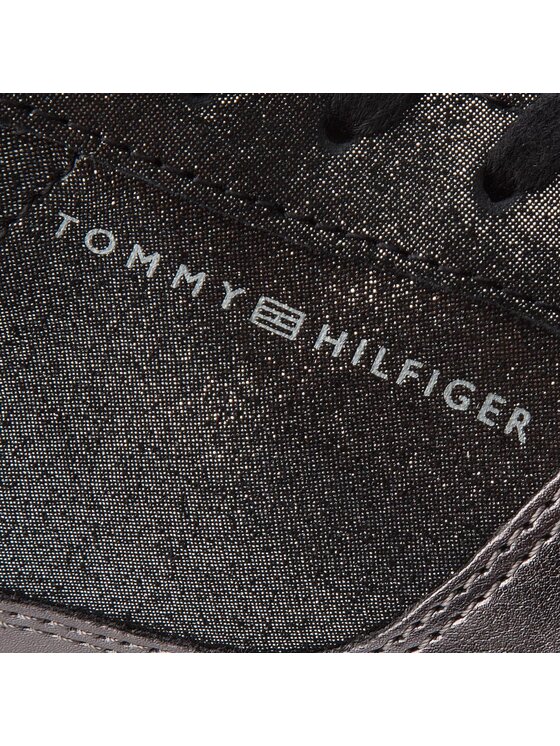 Tommy Hilfiger Tenisice Tommy Hilfiger Sparkle Light Sneaker FW0FW03276 Crna
