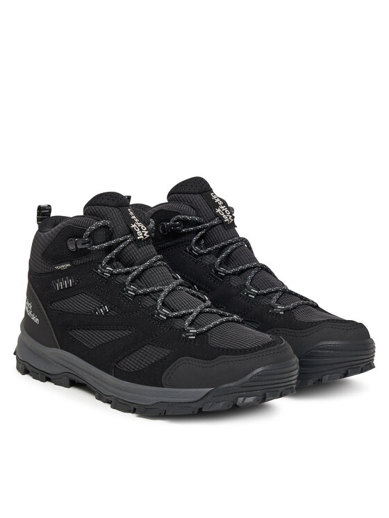 Jack Wolfskin Трекінгові черевики Jack Wolfskin Vojo Tour Texapore Mid A64104 Чорний