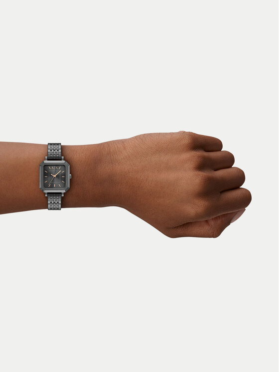 Armani Exchange Ročna ura Armani Exchange Leila AX5732 Črna