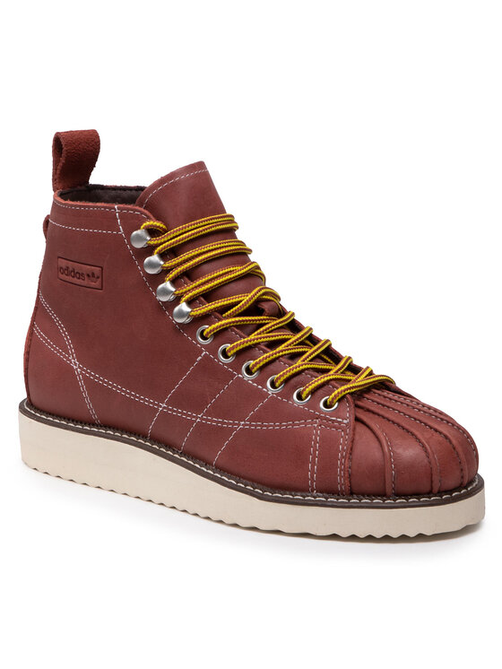 adidas Снікерcи adidas Superstar Boot FZ2642 Бордовий