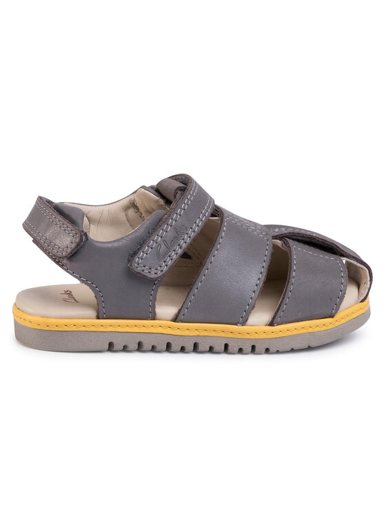 Clarks Sandały Clarks Frances Sun K 261506507 Szary