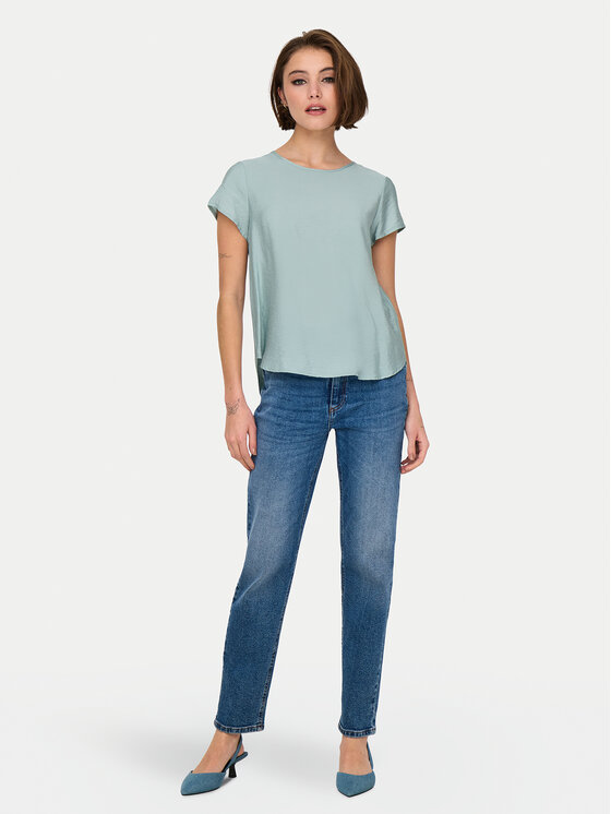 ONLY ONLY Футболка Aya 15339742 Зелений Regular Fit