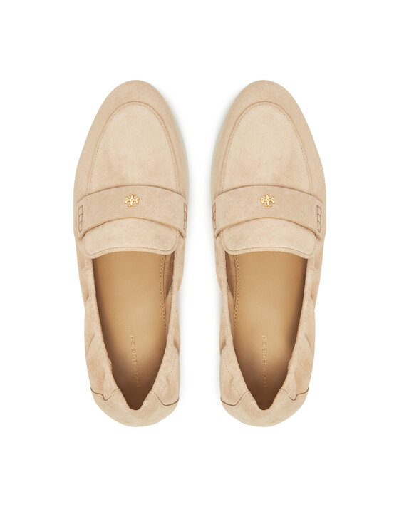 Tory Burch Īsi apavi Tory Burch Ballet Sport 158073 Bēšs