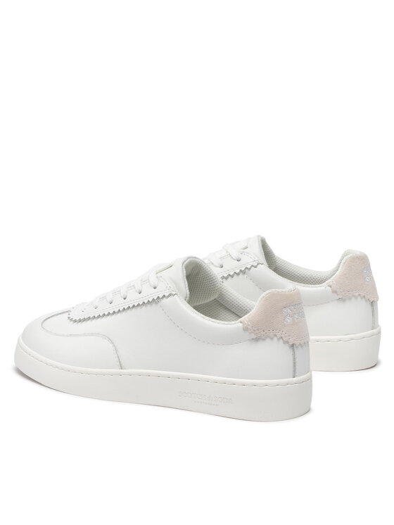 Scotch & Soda Сникърси Scotch & Soda Plakka W 24731054 Бял