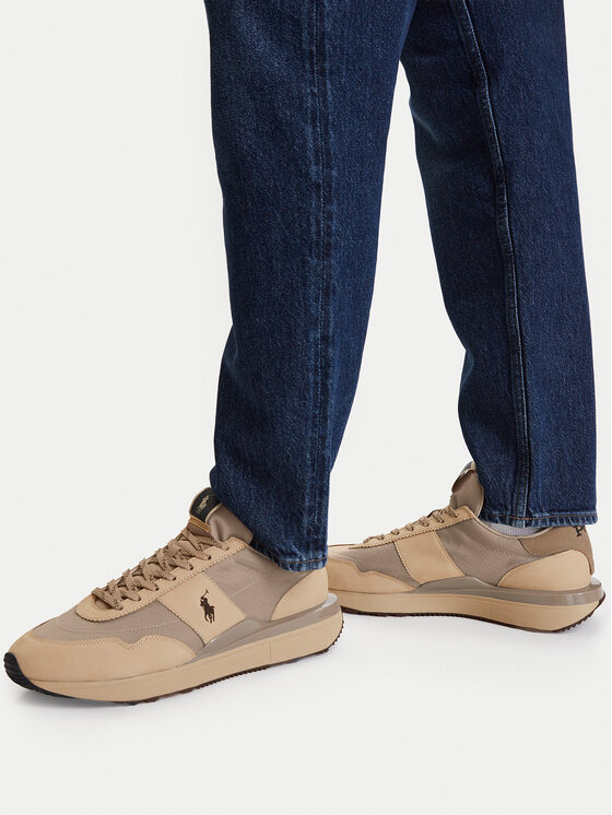 Polo Ralph Lauren Sneakersy Polo Ralph Lauren Train 89 Pp 809965080001 Beżowy