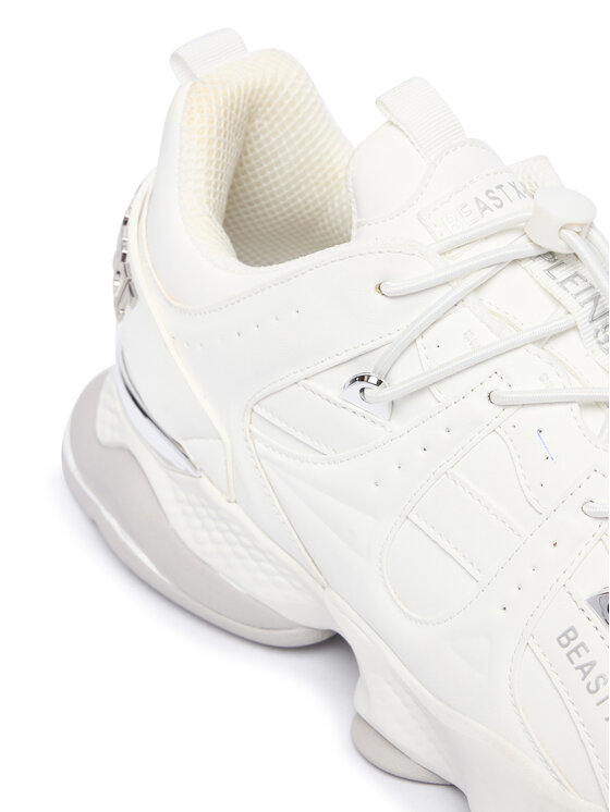 Plein Sport Sneakers Plein Sport Runner Beast X-01 FAFS USC1042 STE003N Alb
