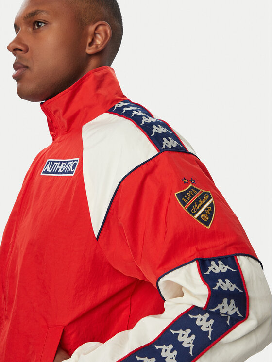 Kappa Kappa Rompevientos Onstar 382B6HW Rojo Oversize