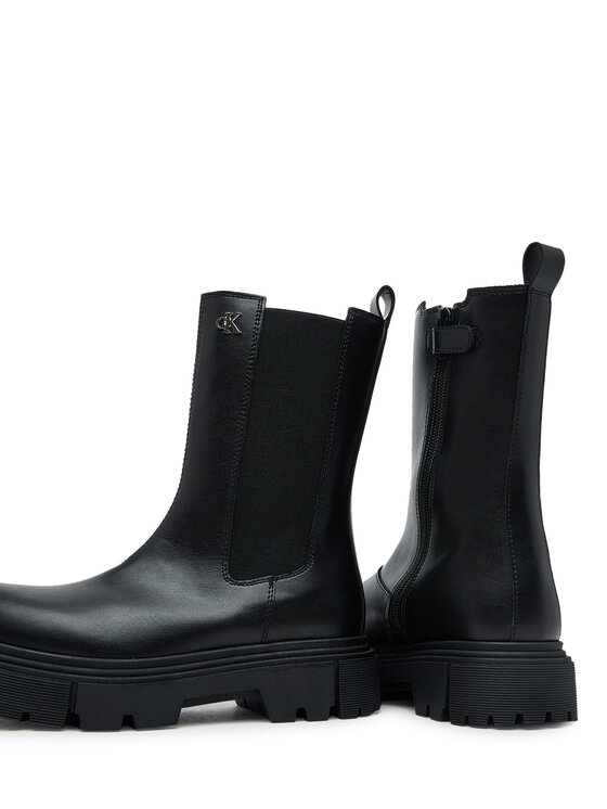 Calvin Klein Cizme Calvin Klein Tronchetto V4A5-83137-1355 S Negru