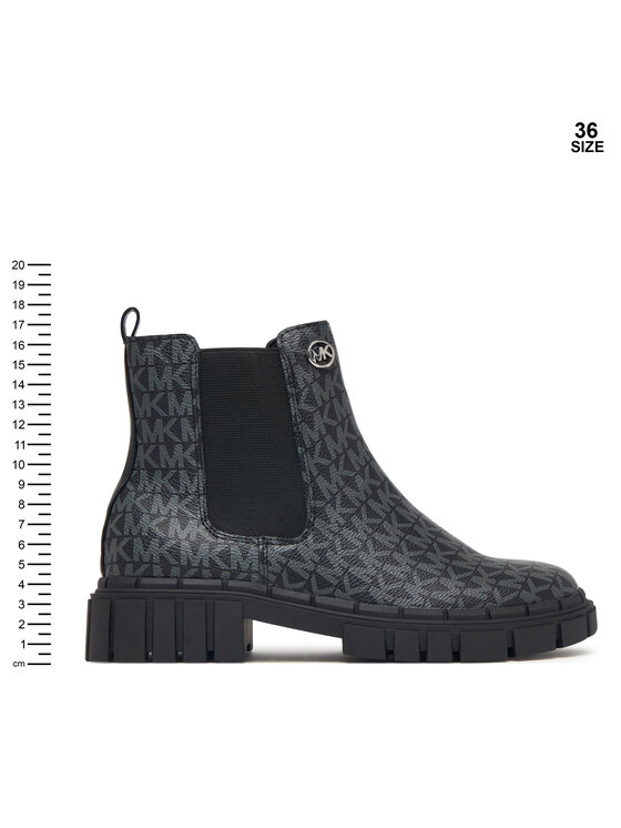 MICHAEL Michael Kors Členková obuv s elastickým prvkom MICHAEL Michael Kors Blake Chelsea MK05087001 Čierna