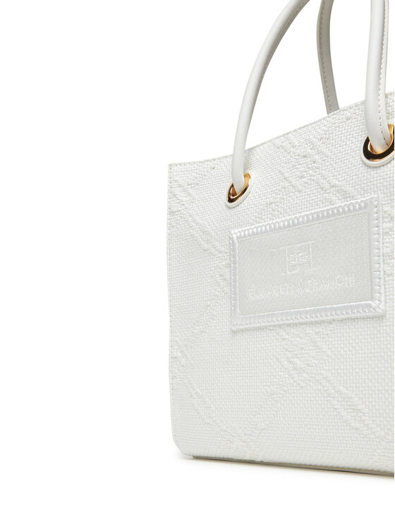 Elisabetta Franchi Geantă Elisabetta Franchi BS-83A-52E2-V390 Alb