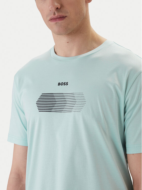 BOSS BOSS Camiseta TS_Unity 50554557 Turquesa Regular Fit