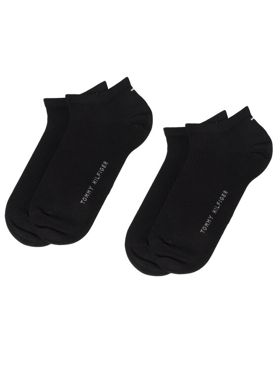 Tommy Hilfiger Къси чорапи Tommy Hilfiger 342023001 Черен