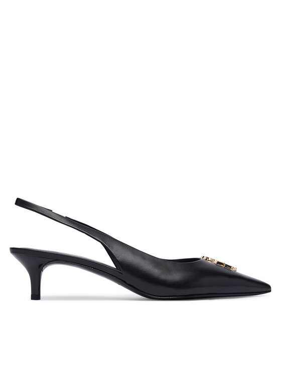 Tory Burch Туфлі Tory Burch Eleanor Slingback 181018 Чорний