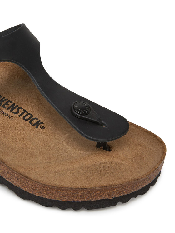 Birkenstock Čības uz pirksta Birkenstock Gizeh 1029231 Melns