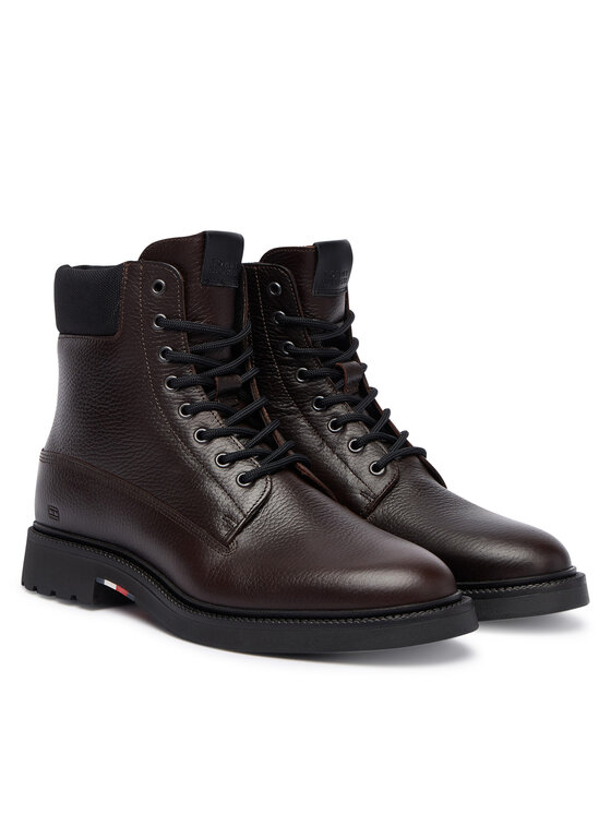 Tommy Hilfiger Čižmy Tommy Hilfiger Comfort Lwt Wrm Mx FM0FM05595 Hnedá