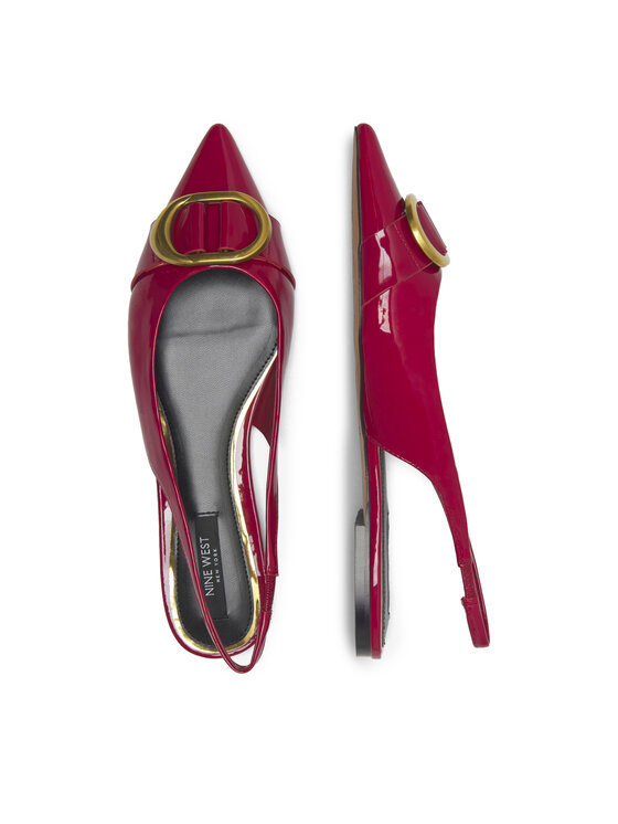 Nine West Balerinke Nine West WFA2551-1 Bordo rdeča