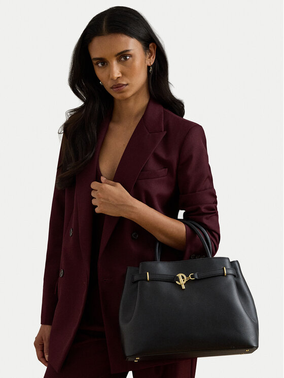 LAUREN RALPH LAUREN Дамска чанта LAUREN RALPH LAUREN 431P03417002 Черен