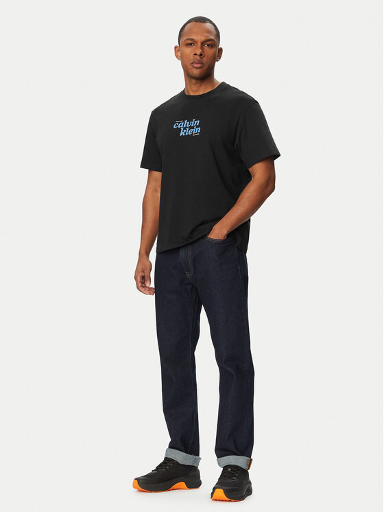 Calvin Klein Jeans Calvin Klein Jeans Camiseta SS 20S  LV04RG815G Negro Regular Fit