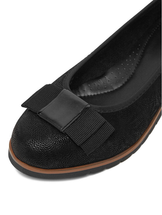 Lasocki Baleríny Lasocki CEO-RST-TOMBA-29 Čierna