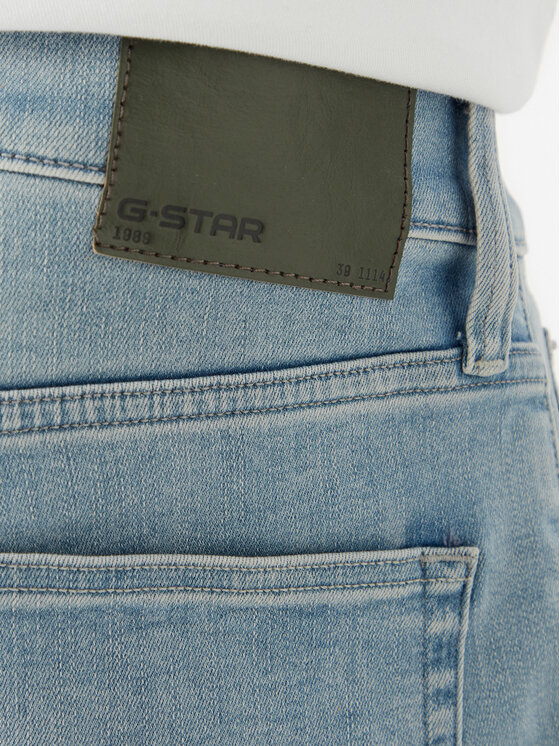 G-STAR G-STAR Pantalones cortos vaqueros D10481-8968 Azul claro Slim Fit