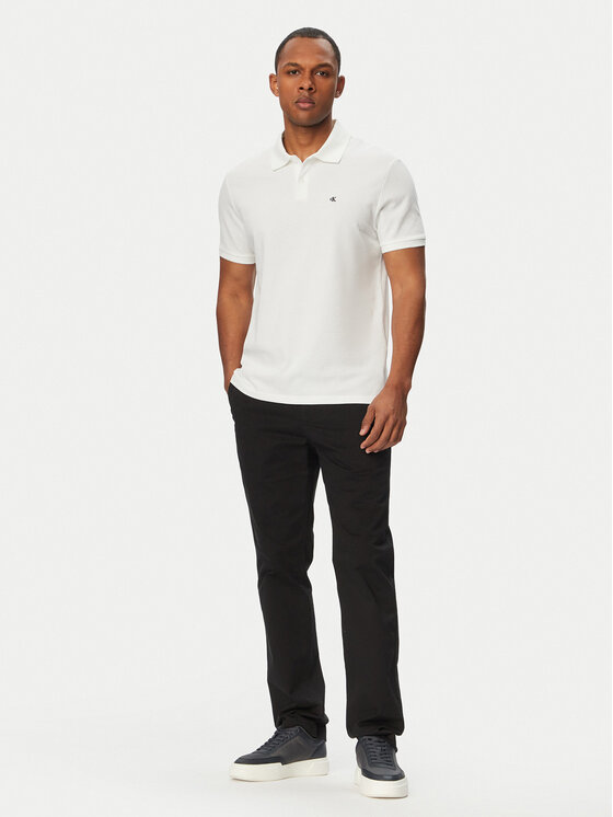 Calvin Klein Calvin Klein Polo LV040EM269 Blanco Regular Fit