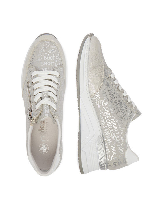 Rieker Sneakers Rieker N4316-90 Argento