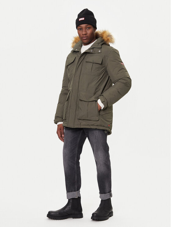 Hunter Hunter Parka Angus HARM0018252 Zöld Regular Fit