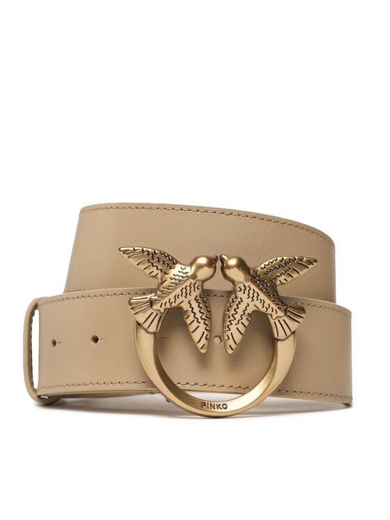 PINKO Ζώνη Γυναικεία Pinko Love Berry H4 Belt PE 23 PLT01 100120 A0F1 Μπεζ