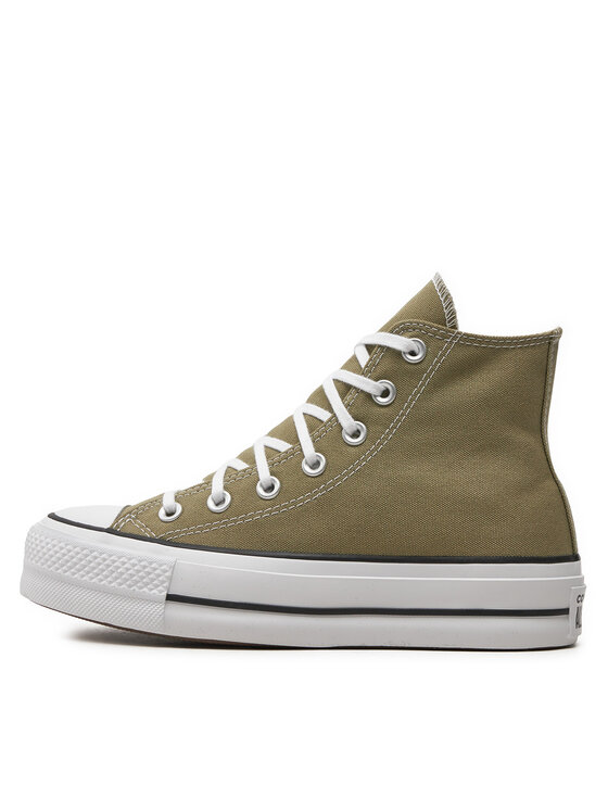 Converse Кеди Converse Chuck Taylor All Star Lift Hi A07571C Хакі