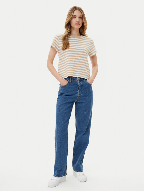 Gap Gap Футболка 723661-01 Бежевий Regular Fit