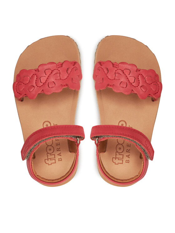 Froddo Босоніжки Froddo Barefoot Flexy Flowers G3150265 M Червоний