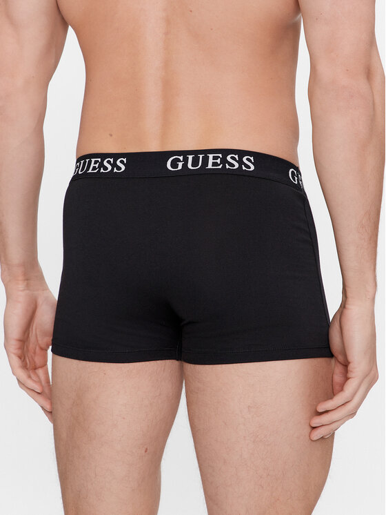 Guess Guess Комплект боксерів Placed Logo U4RG04 K6YW0 Чорний