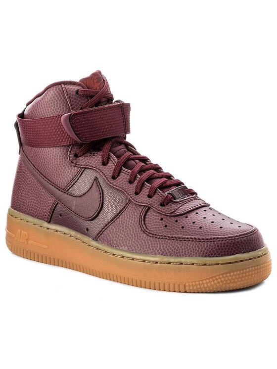 Nike Superge Nike Wmns Air Force 1 Hi Se 860544 600 Bordo rdeča