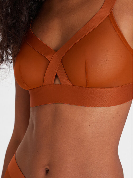 DKNY DKNY Бюстгралтер без кісточок DK4084 Коричневий